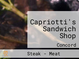 Capriotti's Sandwich Shop