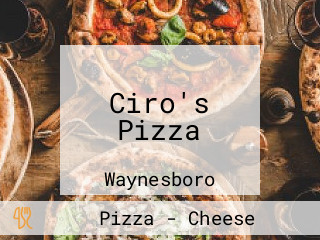 Ciro's Pizza