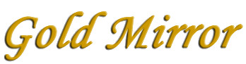 Gold Mirror Italian