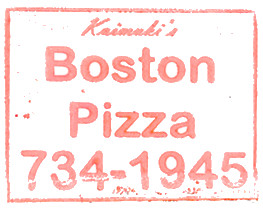 Boston's Pizza
