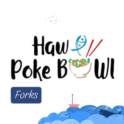 Hawaii Poke Bowl Forks